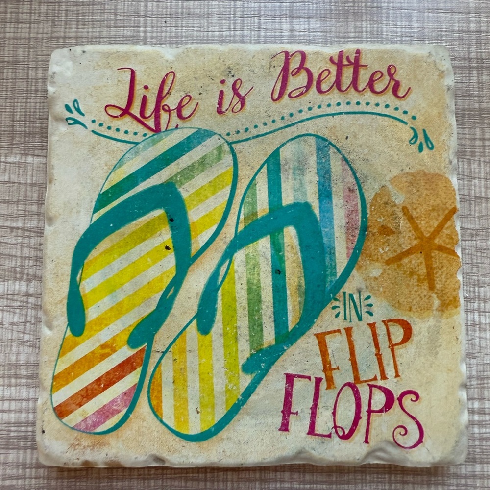 Flip Flop Coaster